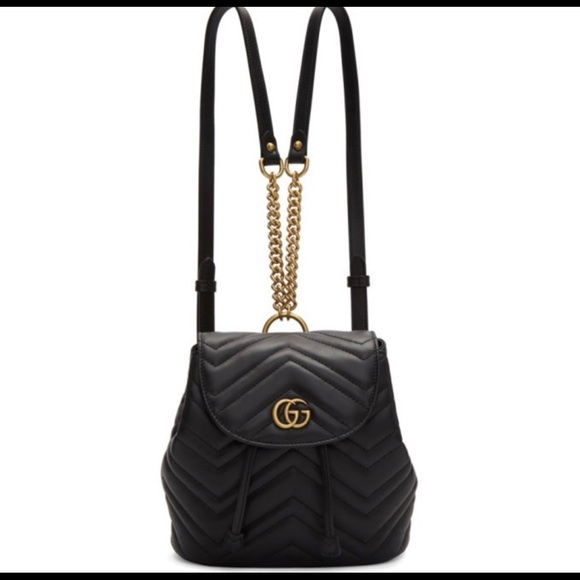 ❌SOLD❌🖤Gucci Marmont Mini Backpack🖤 - Picture 8 of 14